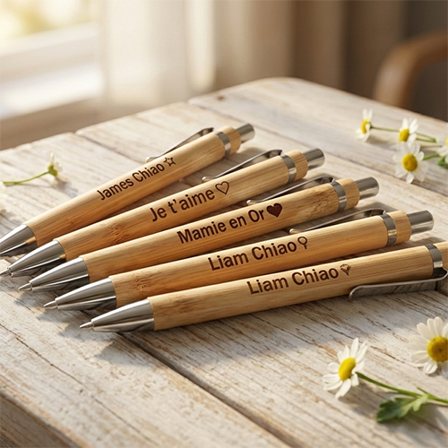 Personalized Bamboo Pen