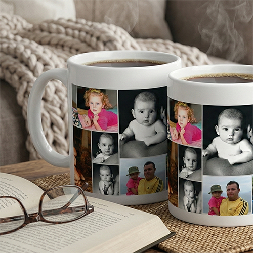 Personalized White Photo Mug